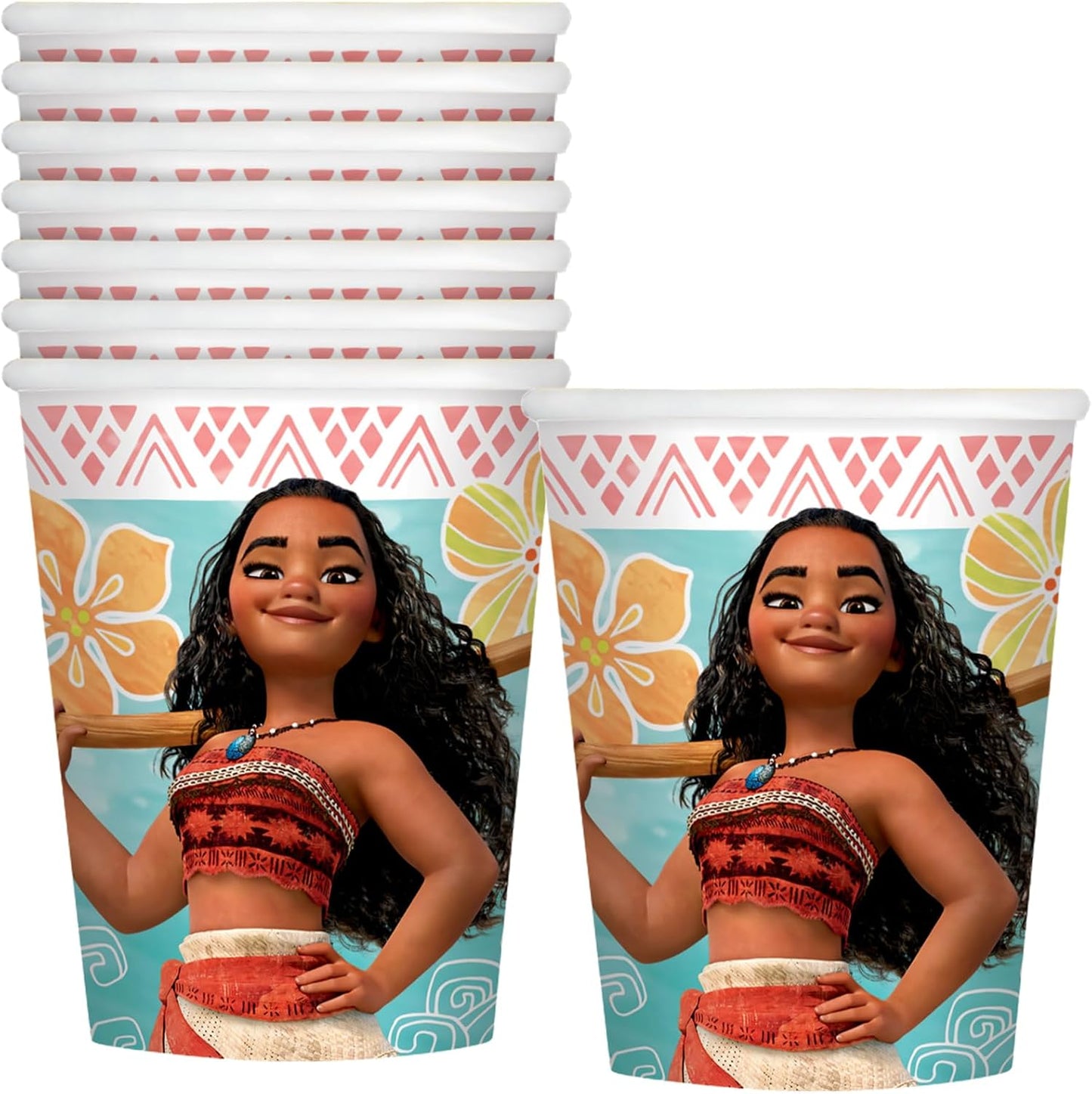 Moana Vasos 9oz (x8u)