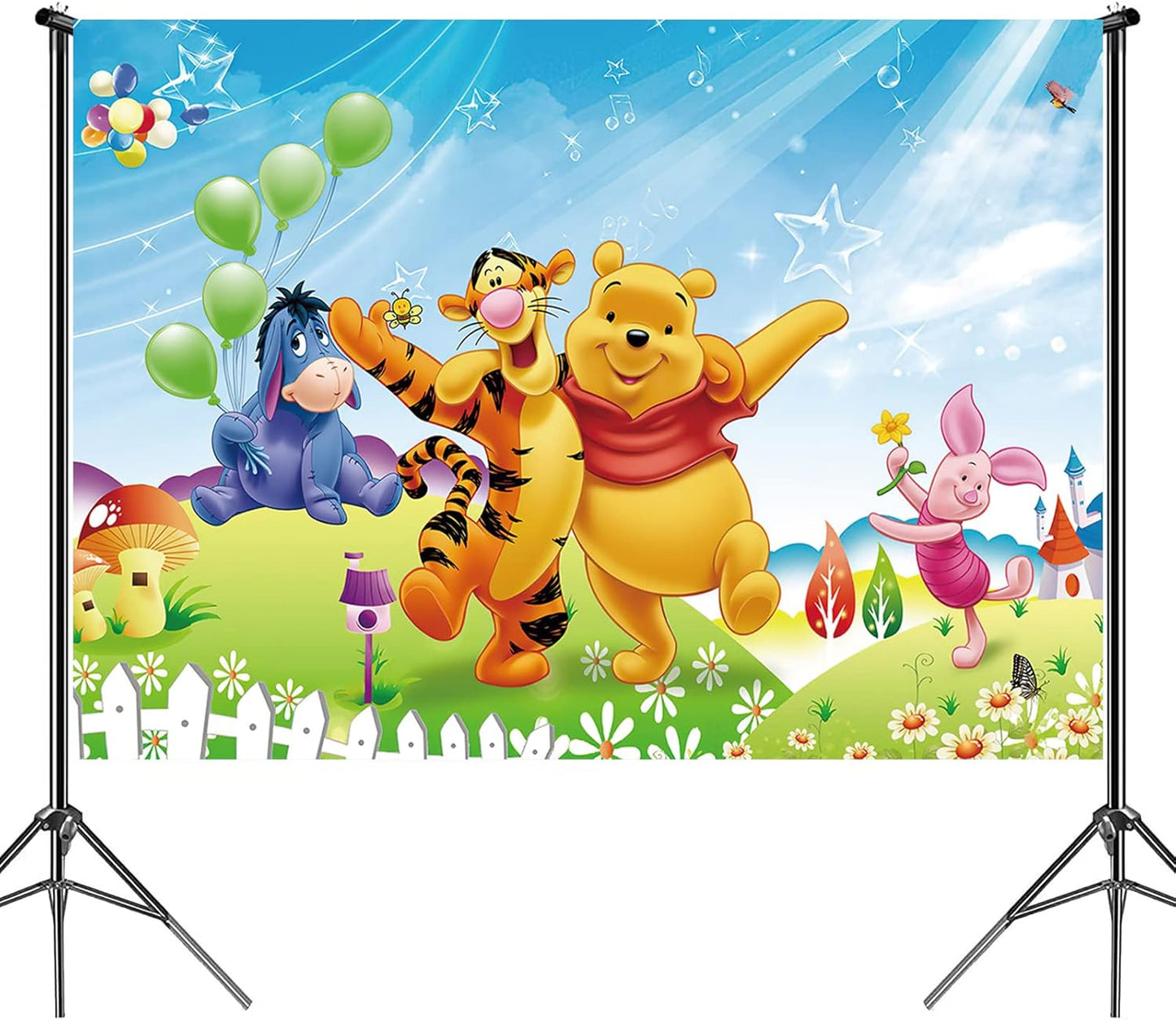 Backdrop Cartoon Winnie the Pooh (x1u)