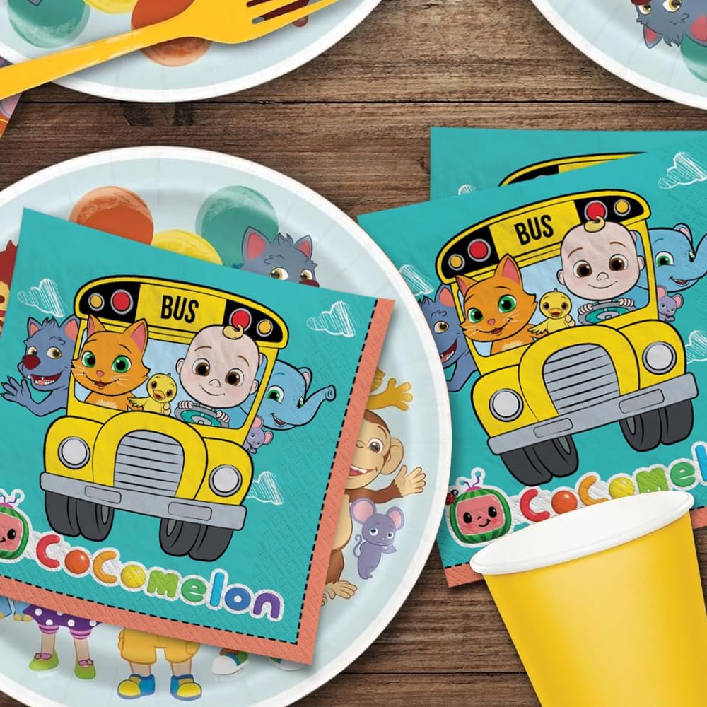Cocomelon Lunch Napkins (x16u)