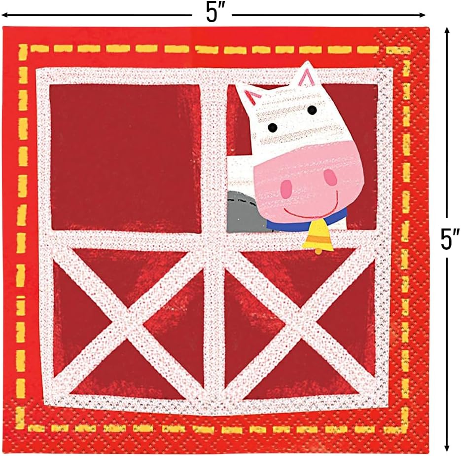 Farm Beverage Napkins Granja (x16u)