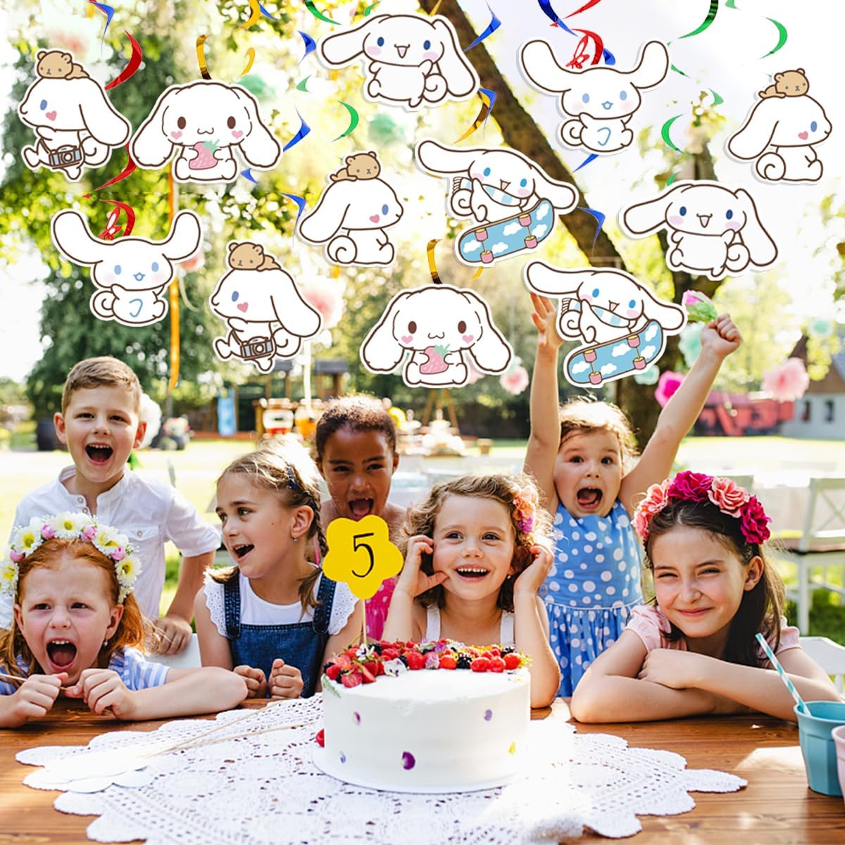 Cinnamoroll Espirales Decorativos (x6u)