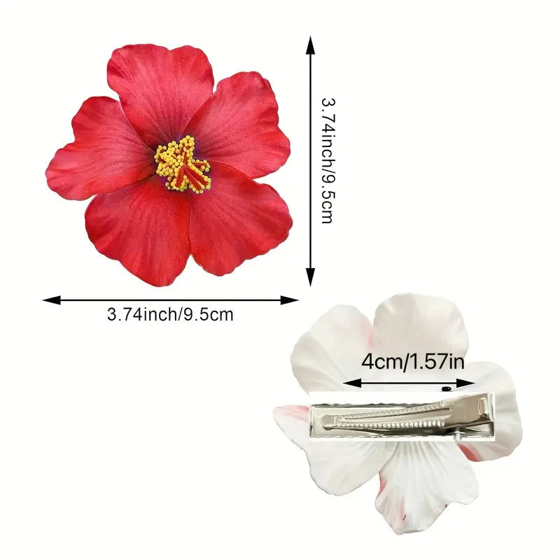 Broche Amapola Flor (x1u)