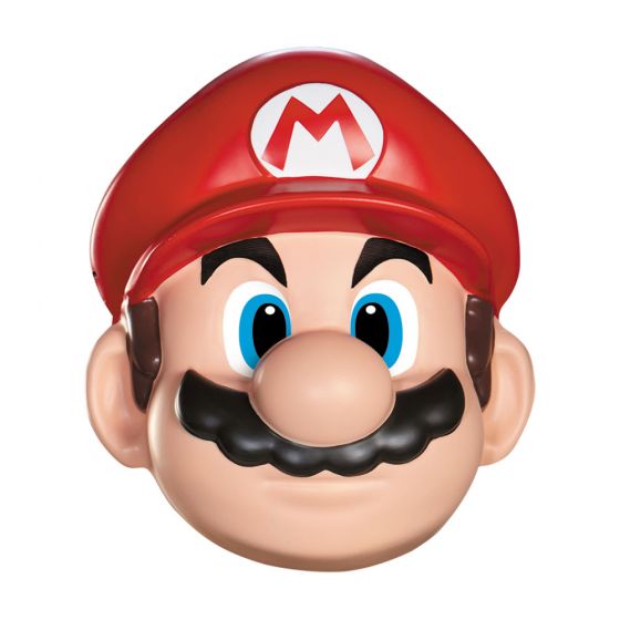 Mario Adult Plastic Mask