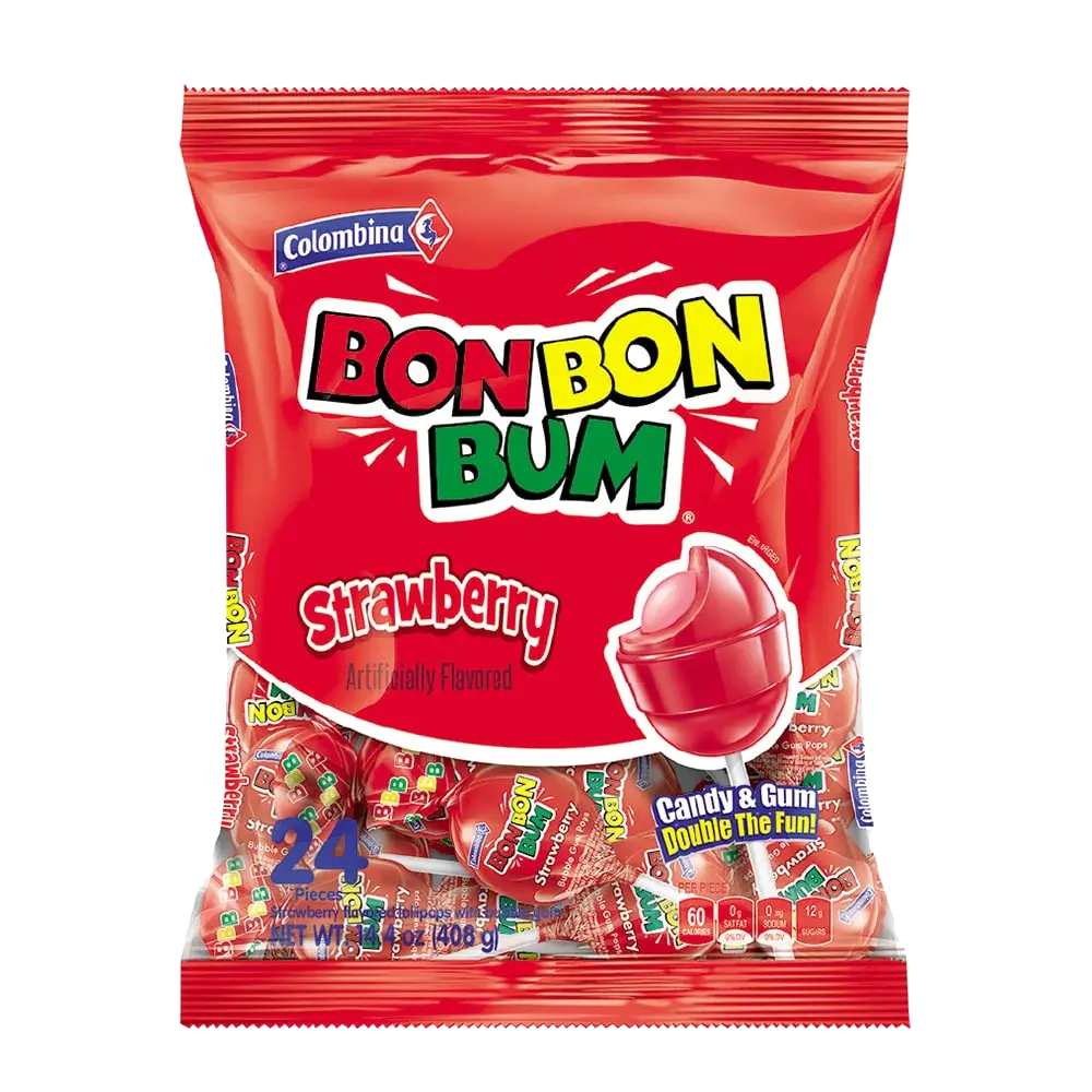 Bon Bon Bum Strawberry 24ct