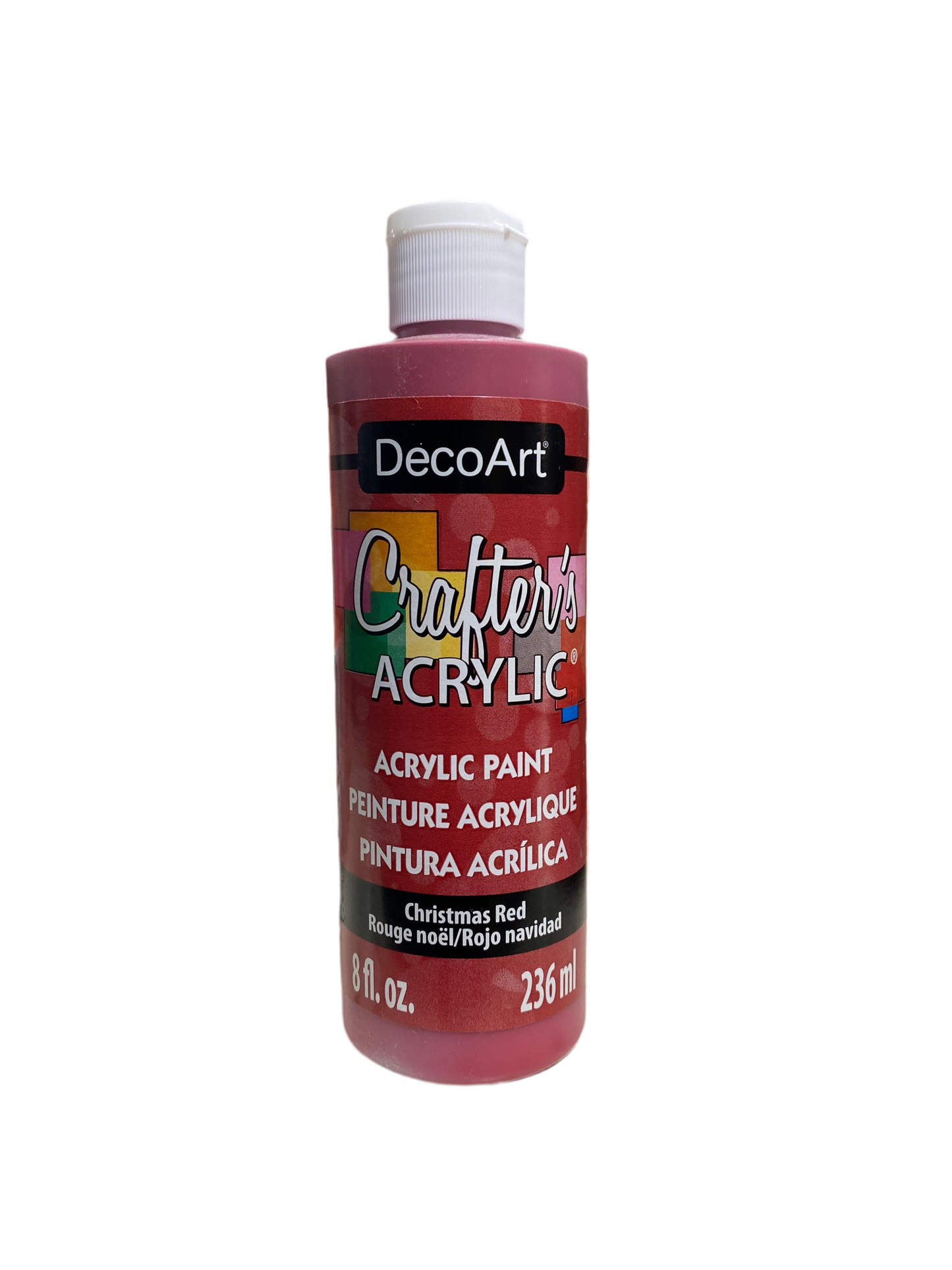 Pintura Acrilica 8oz Christmas Red