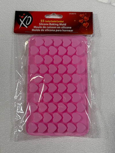 Molde de Silicona para Corazones de San Valentín - 55 Cavidades