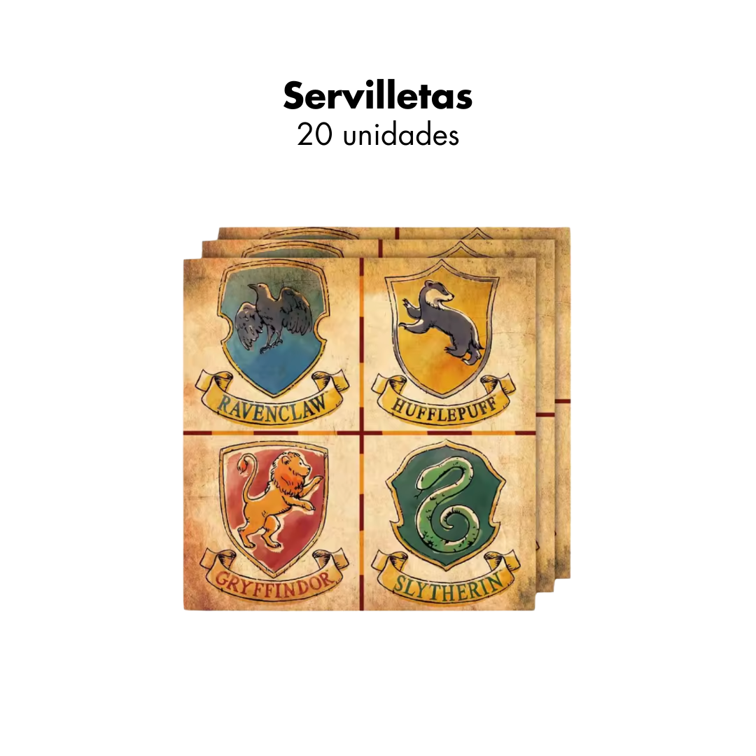 Servilletas Harry Potter (x20u)