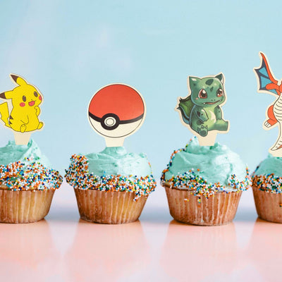 Pokemon Cupcake Toppers (x24u)