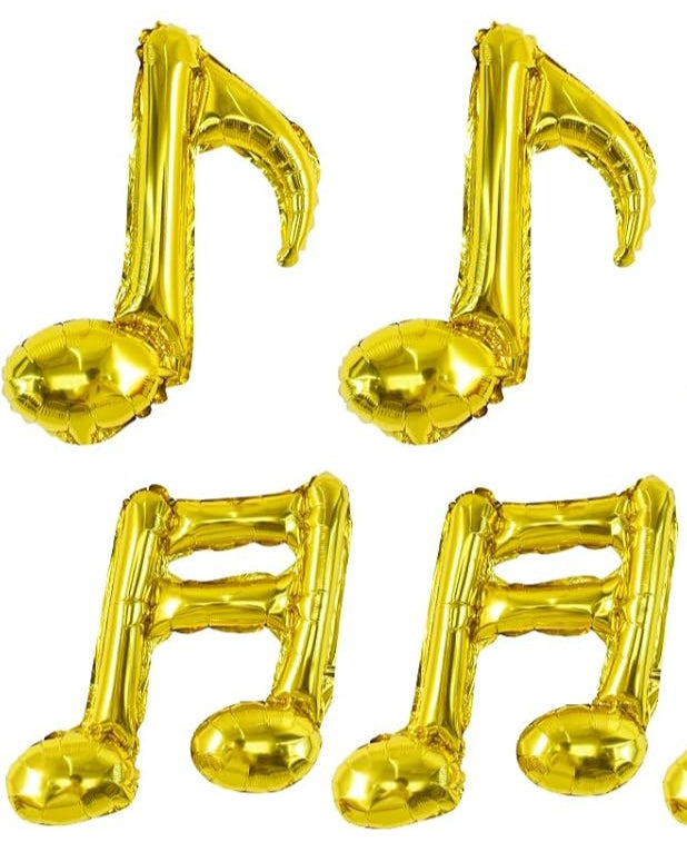 Globo Nota Musical/Music Note Foil Balloons