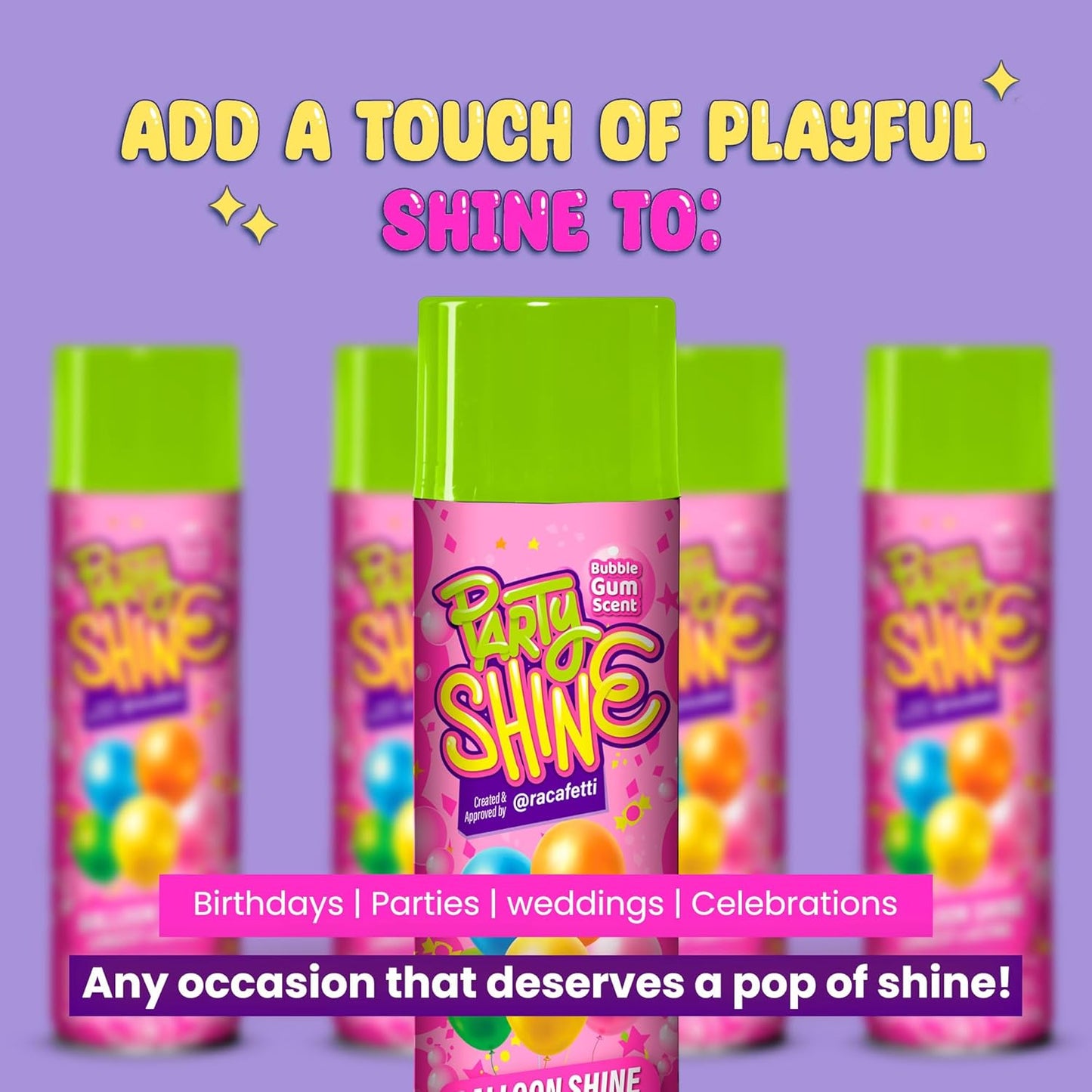 Party Shine Spray - Bubble Gum