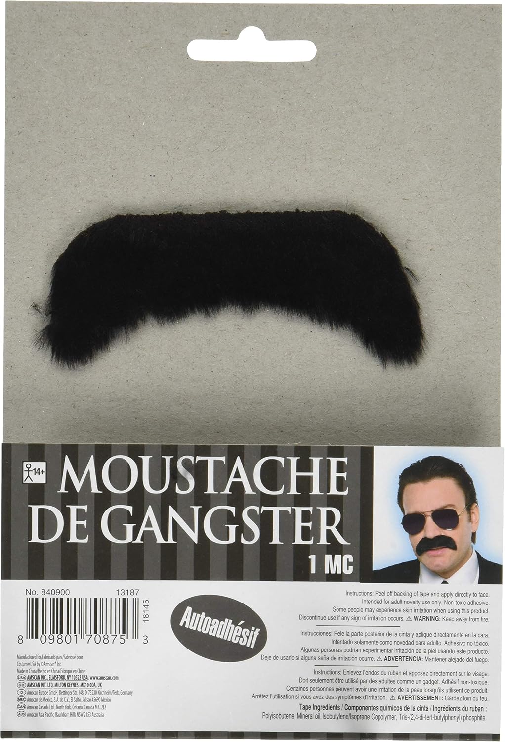 Good Fella Moustache (x1u)