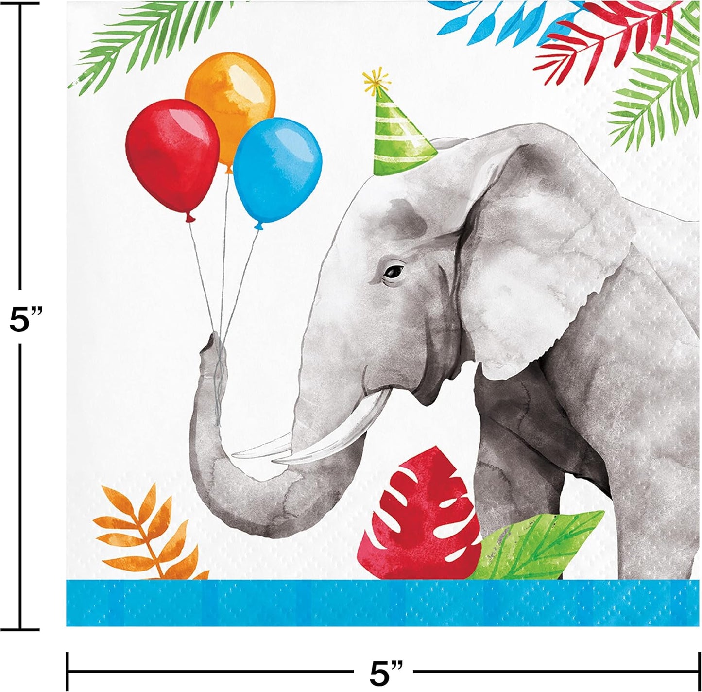 Party Animals Beverage Napkins (x16u)