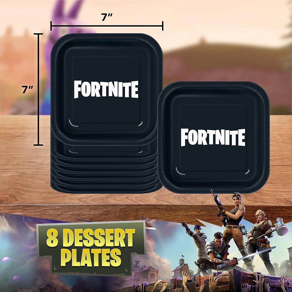 Fortnite Plates 7" (x8u)