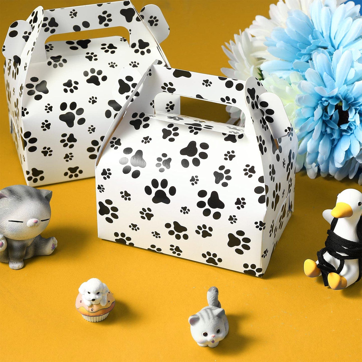 Cookie Boxes Huella de Perro (x12u)