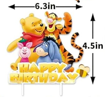Cake Topper Winnie the Pooh (x1u)
