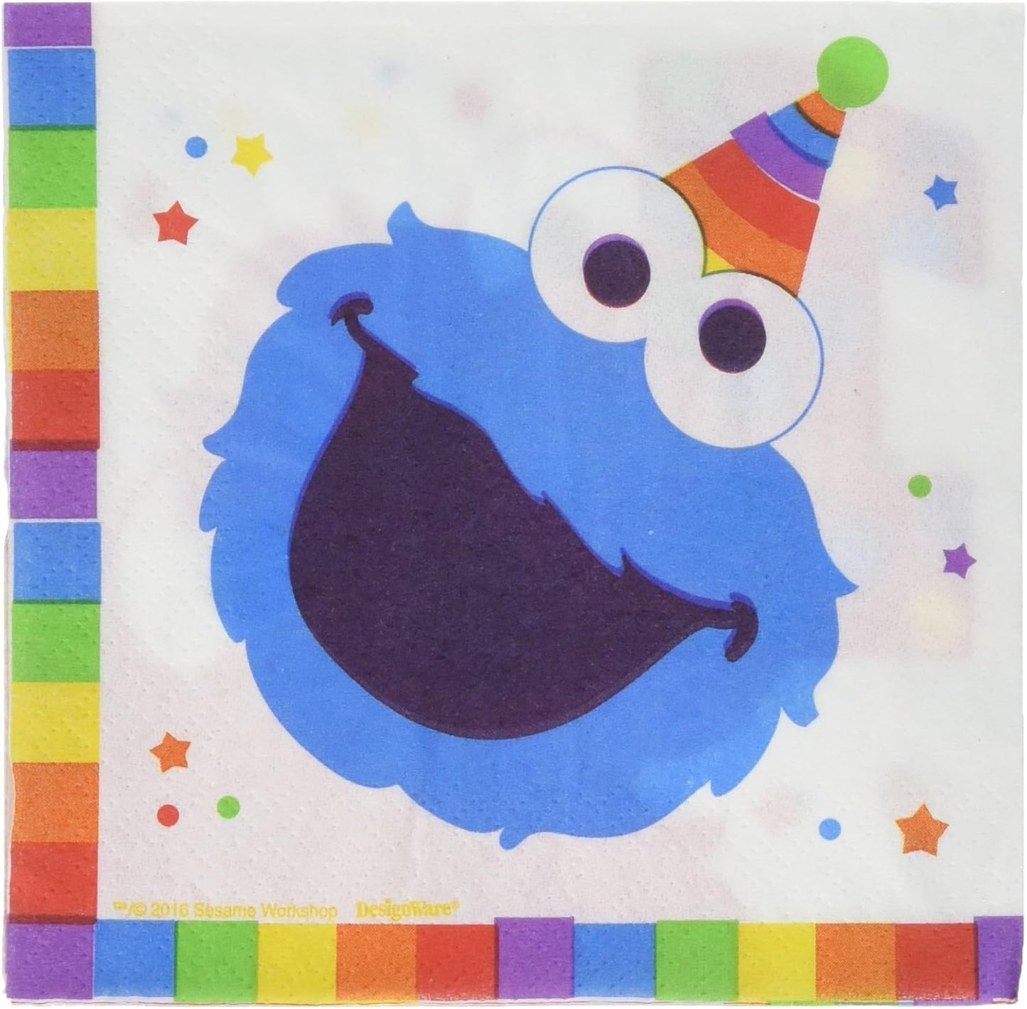 Elmo One Beverage Napkins (x16u)