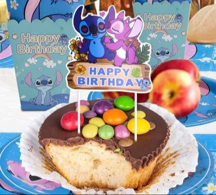 Stitch Fiesta - Cake Topper