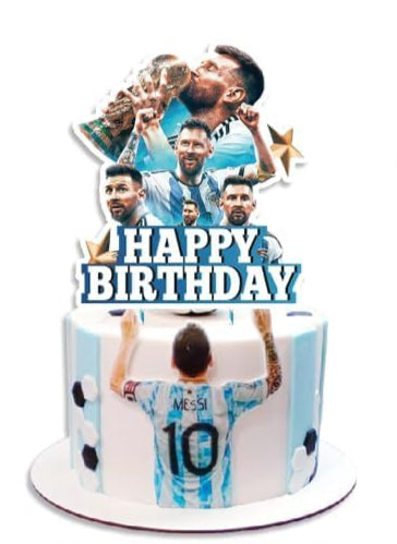 Cake Topper Messi Selección Argentina (x1u)