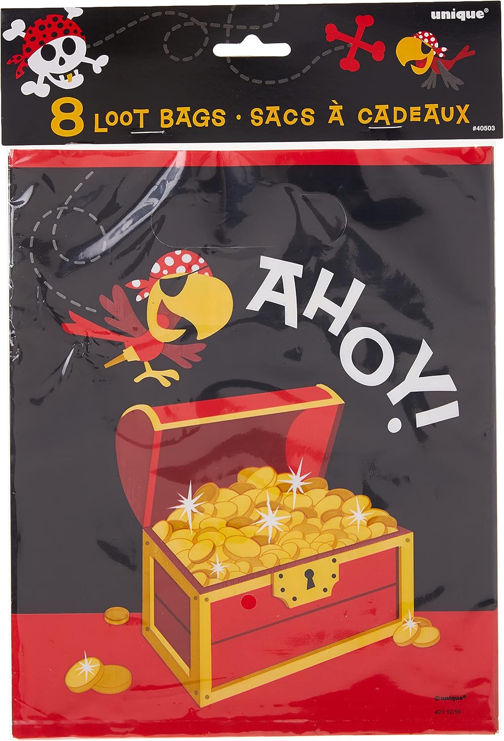 Pirate Fun Loot Bags (x8u)