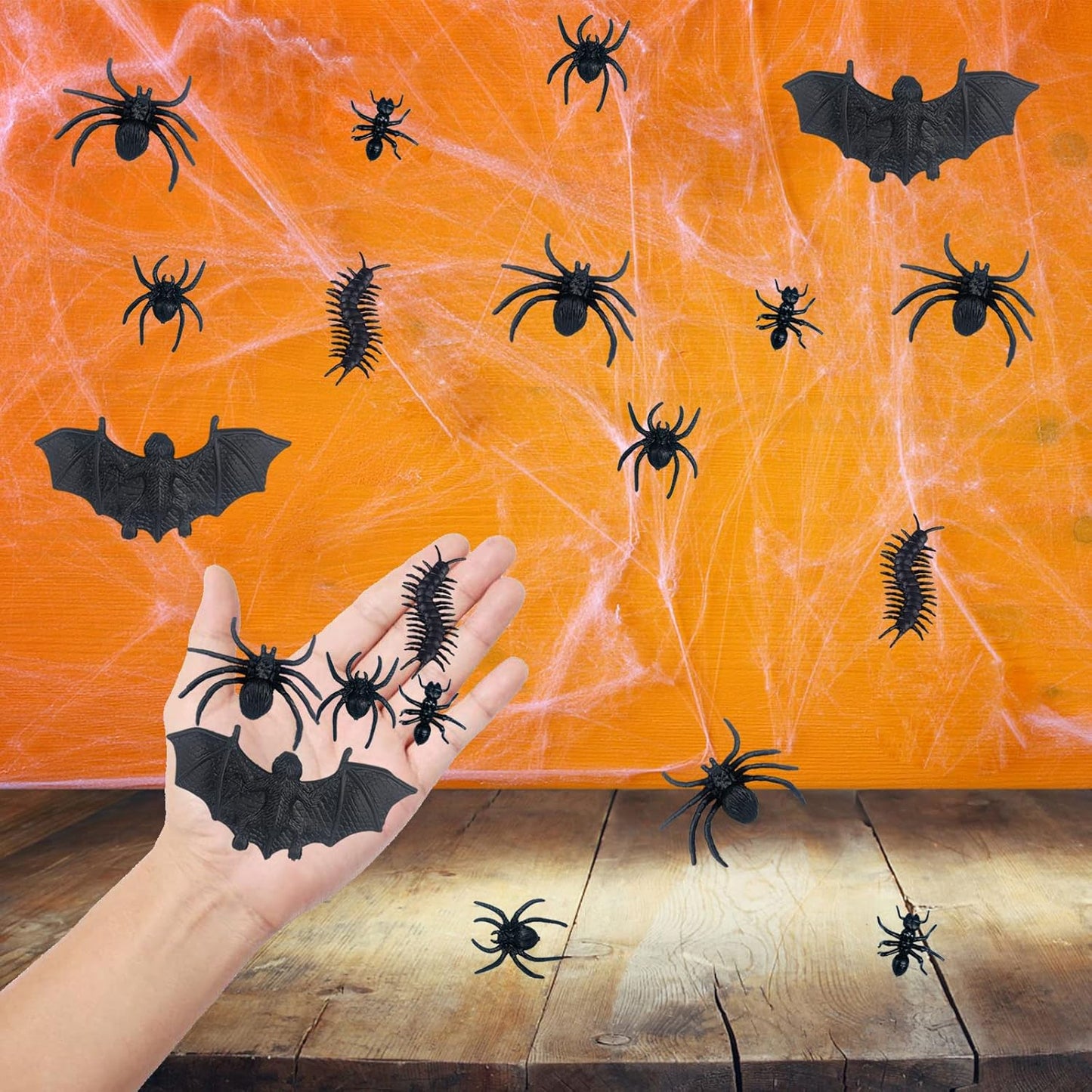 Decoraciones de Papel Die-Cut Halloween 4 Tamaños (x30u)