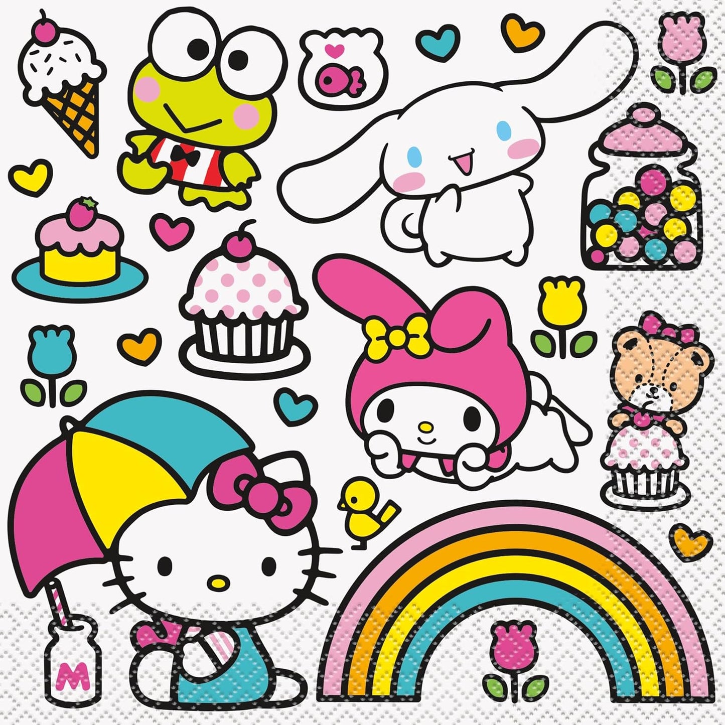 Hello Kitty and Friends Luncheon Napkins (16ct)