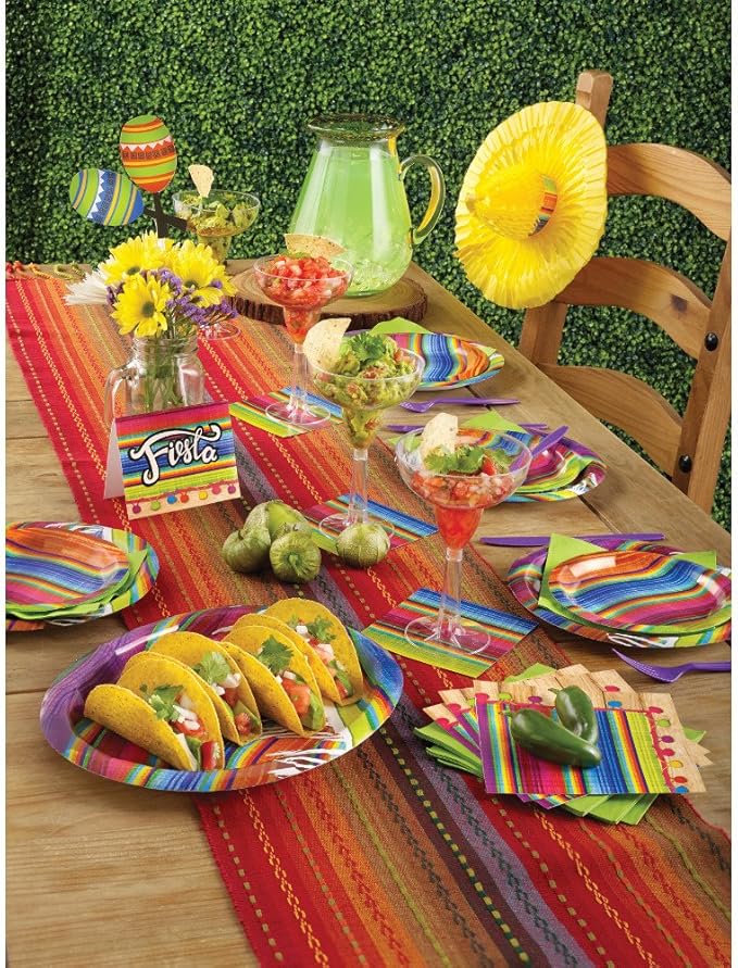 Vasos Plásticos 5 de Mayo 16oz (x8u)