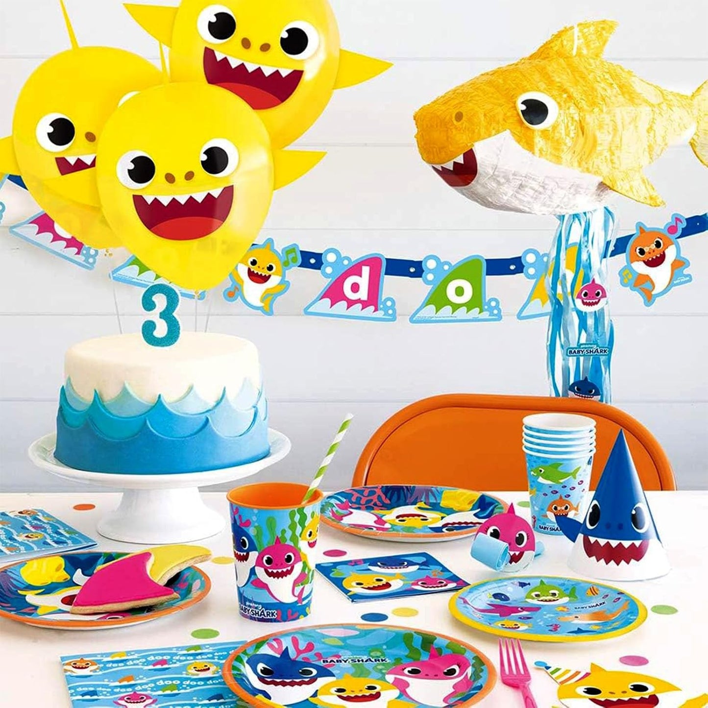 Vaso Plástico Baby Shark 16oz (x1u)