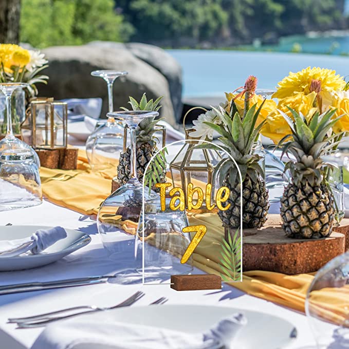 Identificadores de Mesa (Centro de Mesa)