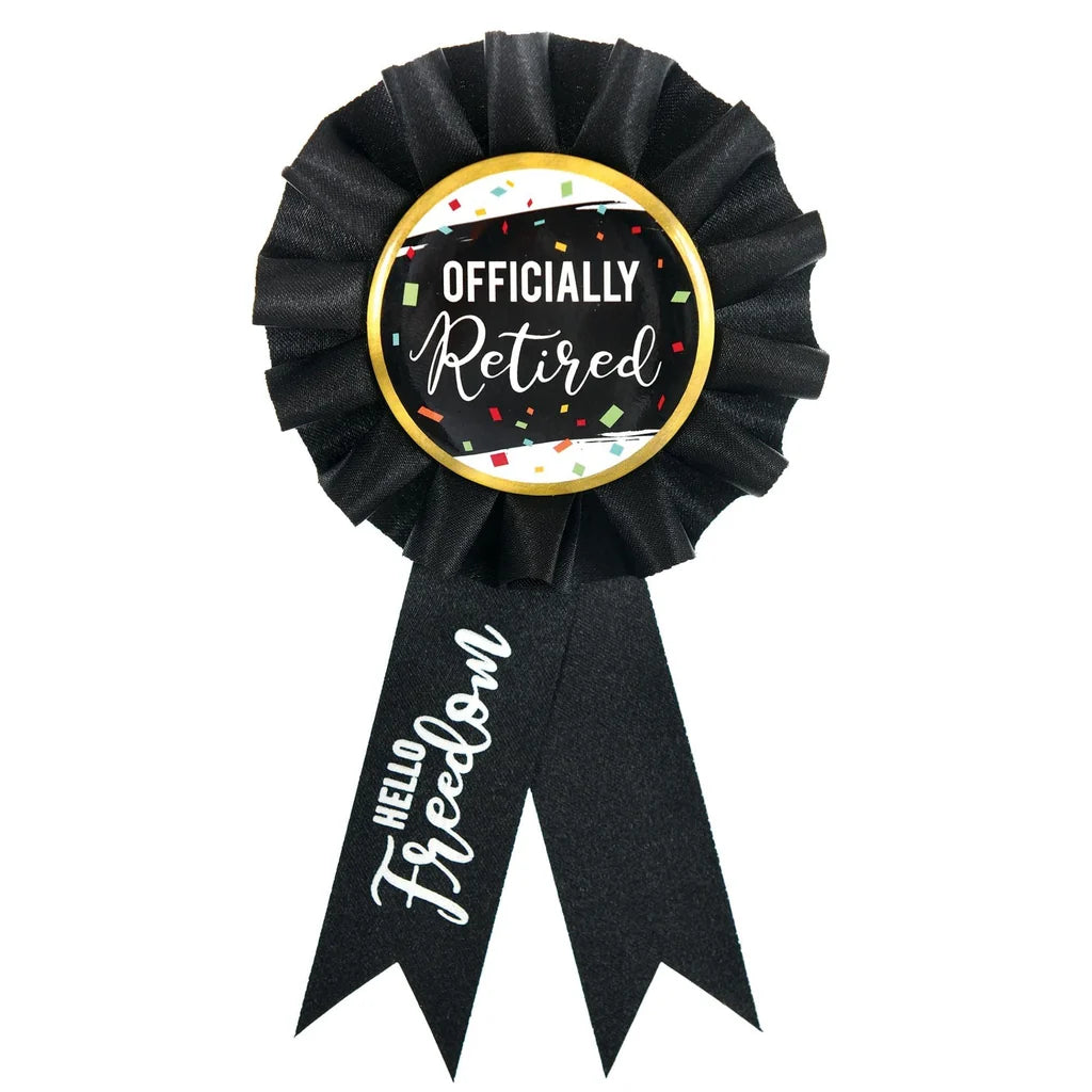 Officially Retired Award Ribbon