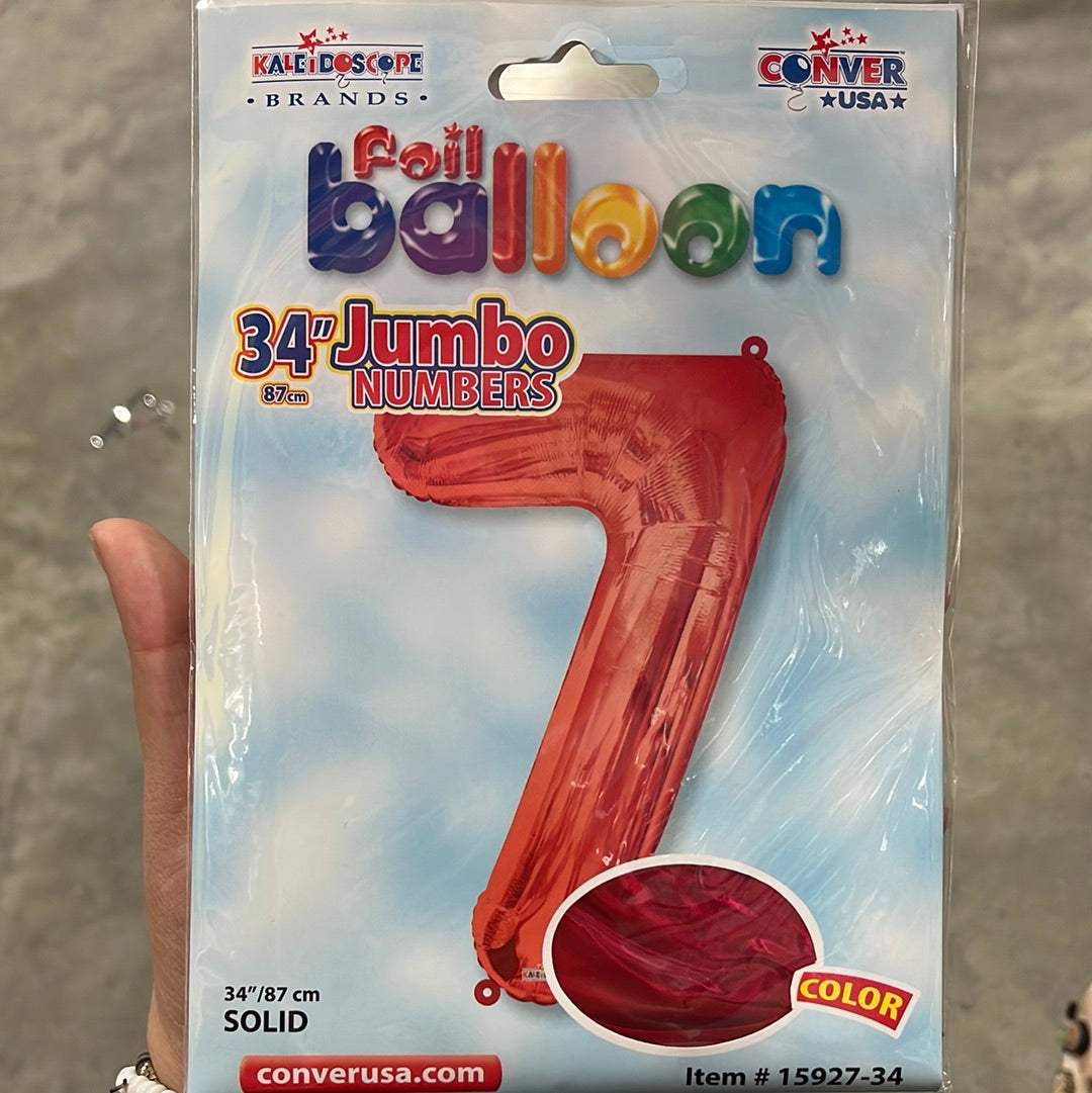 Globo Jumbo “#7” RedShape