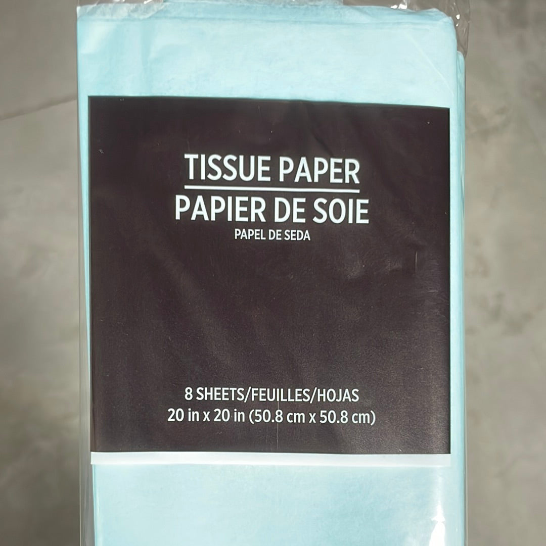 Tissue Paper Baby Blue (x8u)