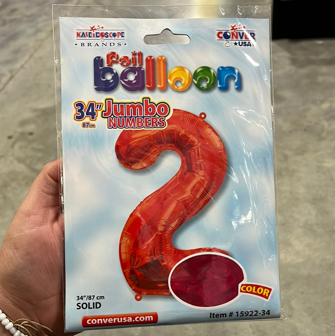 Globo Jumbo “#2” RedShape