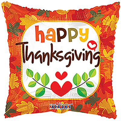 18" Orange
Thanksgiving
Balloon