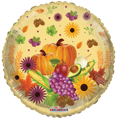 18"
Thanksgiving
Elements Foil
Balloon