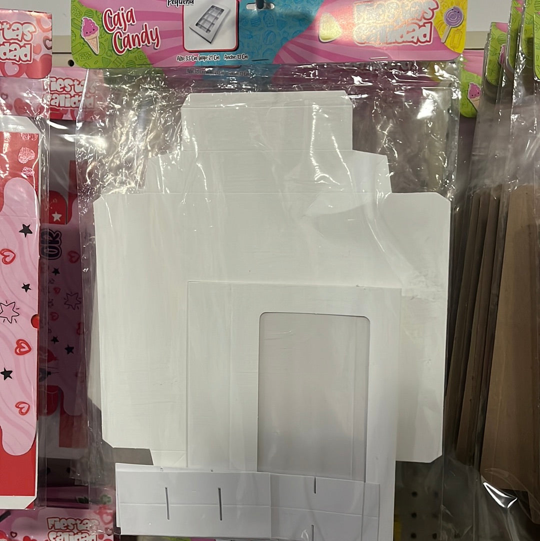 Caja Candy Blanca Peq