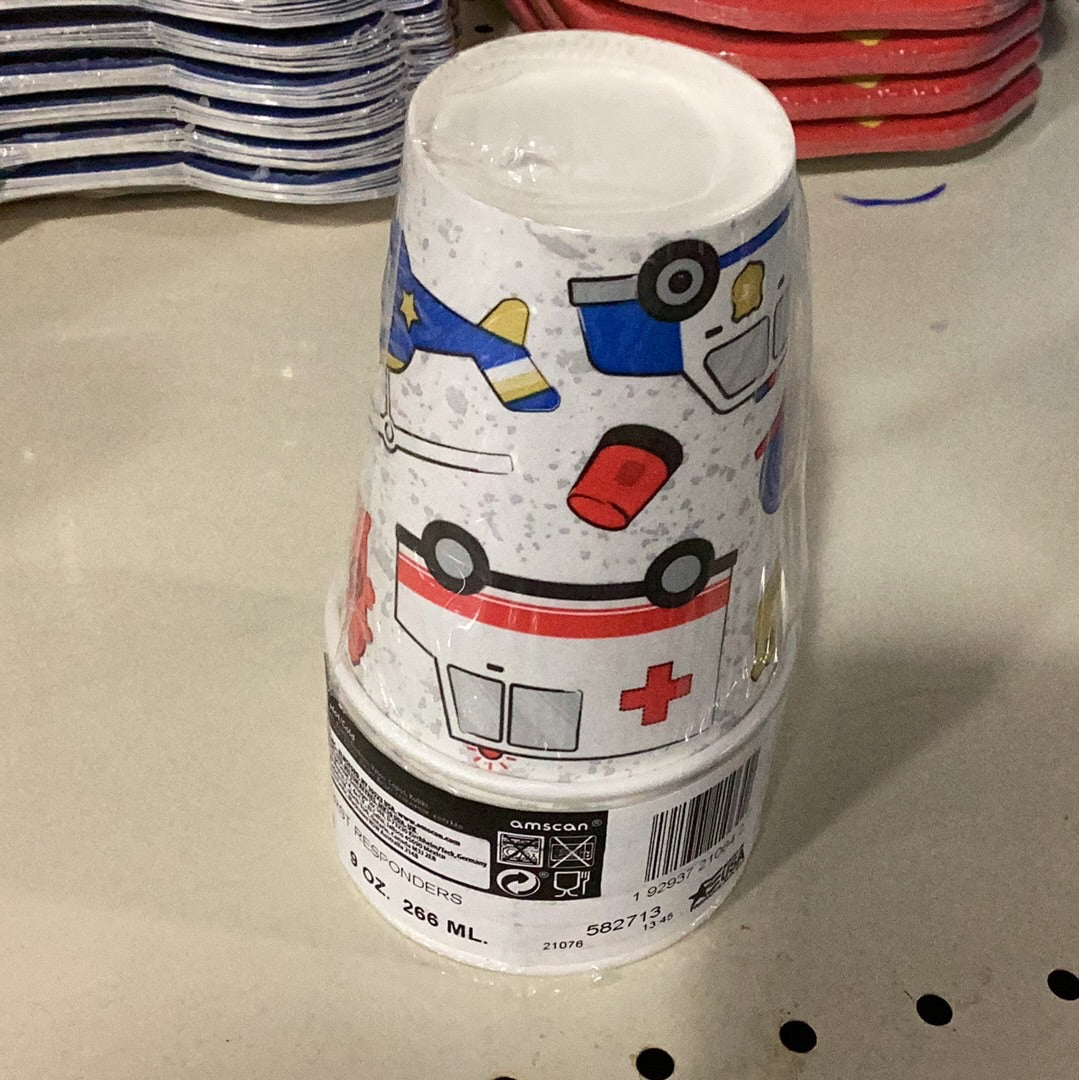 FIRST RESPONDER CUPS