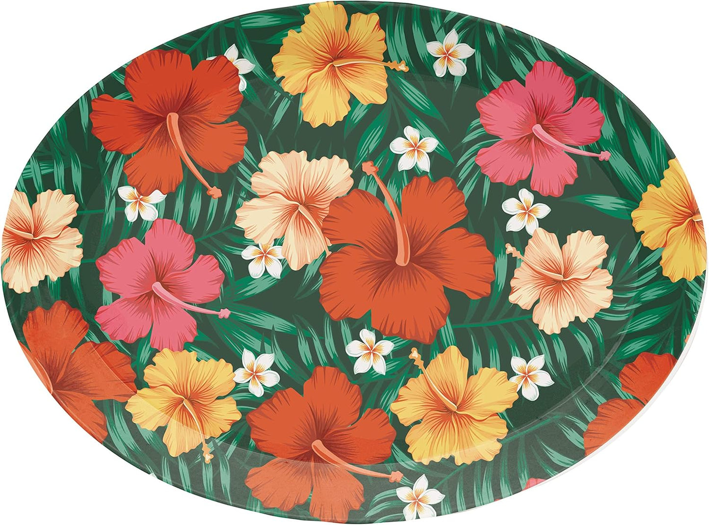 Tropical Plato Ovalado Hawai (x1u)