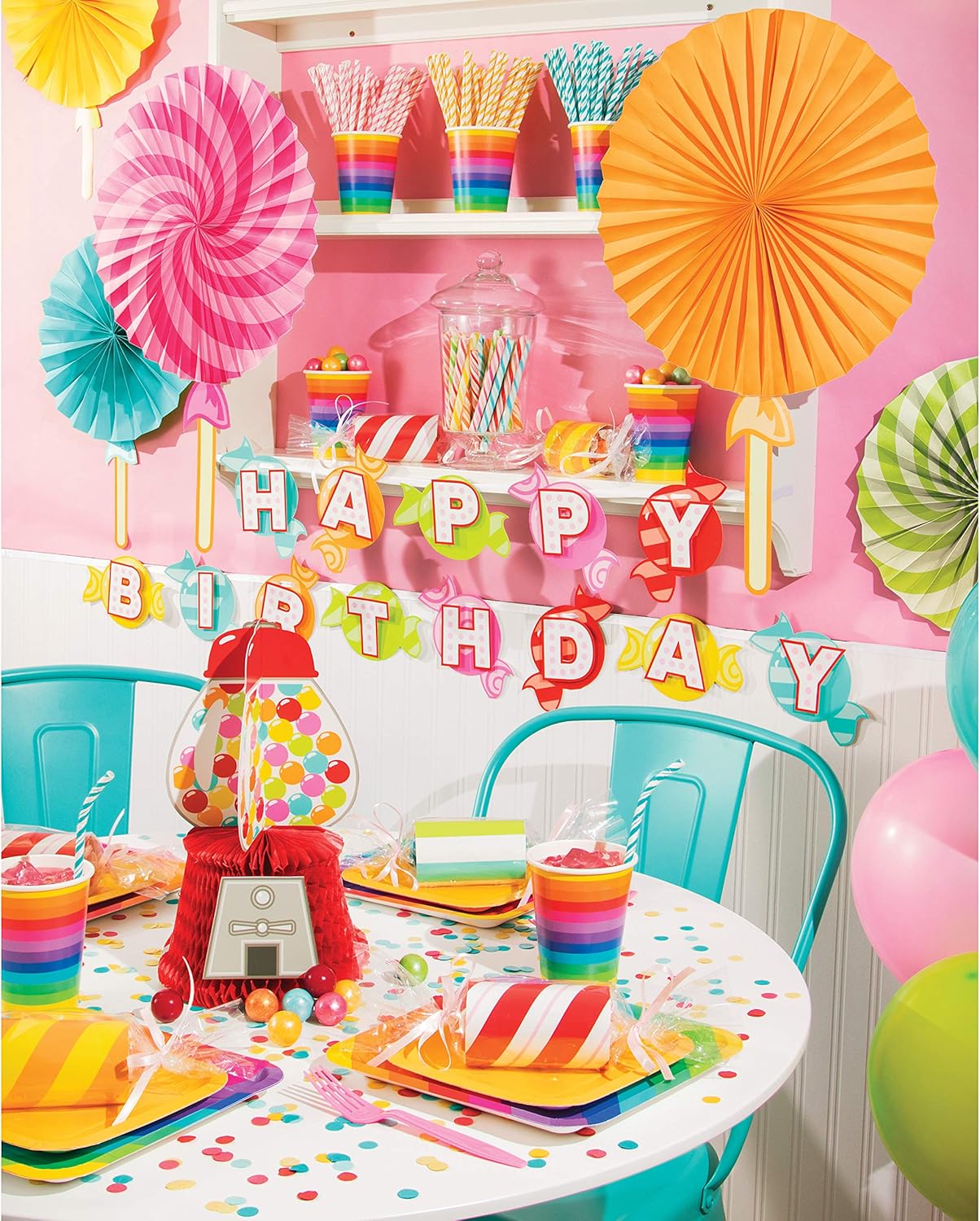Candy Shop Party Mantel (x1u)