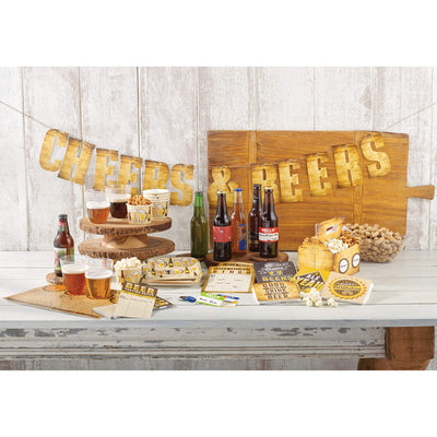 Beers & Cheers Letter Banner (x1u)