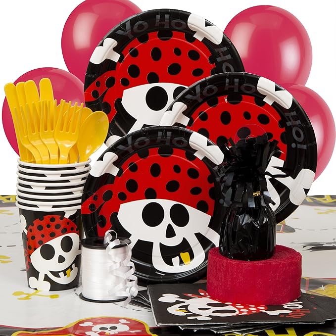 Pirate Fun Blowouts (x8u)