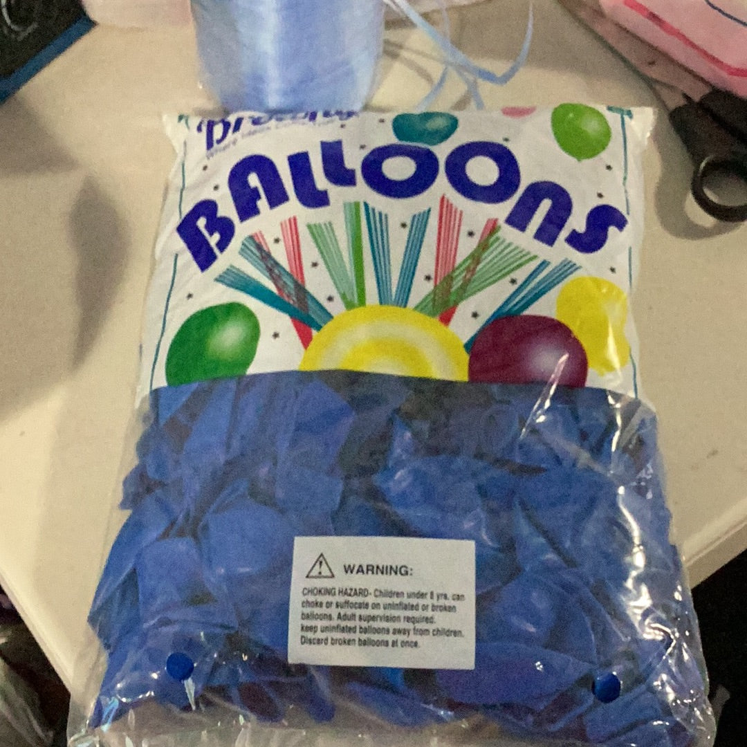 Globo 12” x 100pc Dark Blue