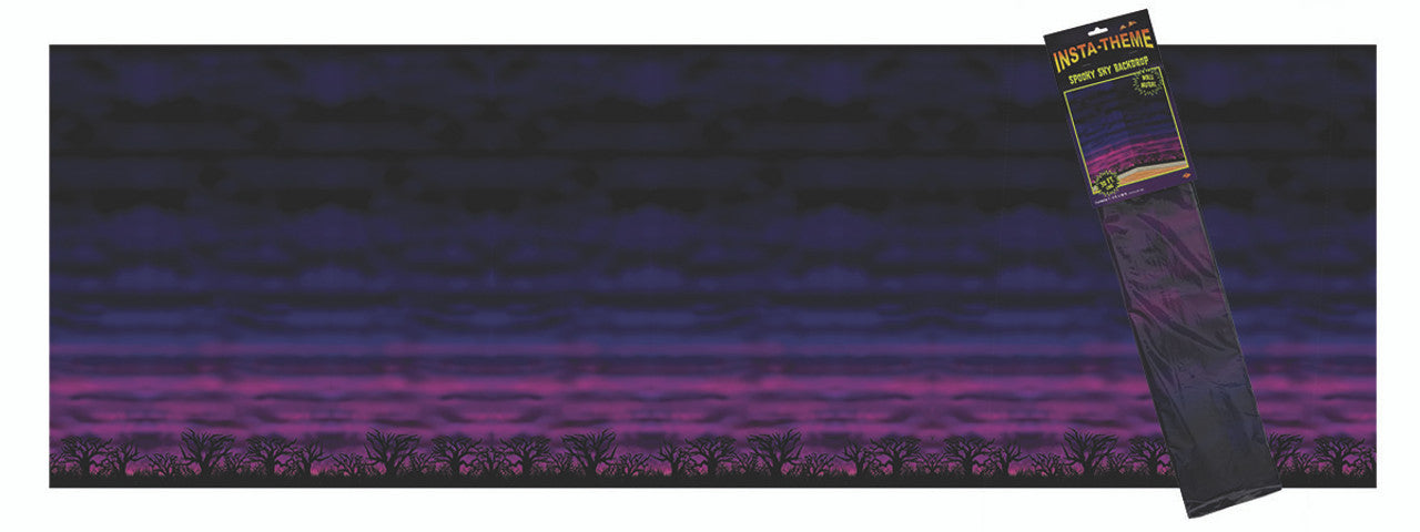 Halloween Spooky Backdrop (x1u)