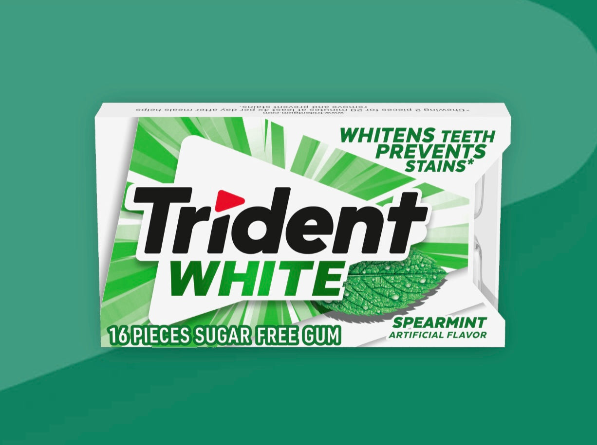 Trident White Spearmint (16ct)