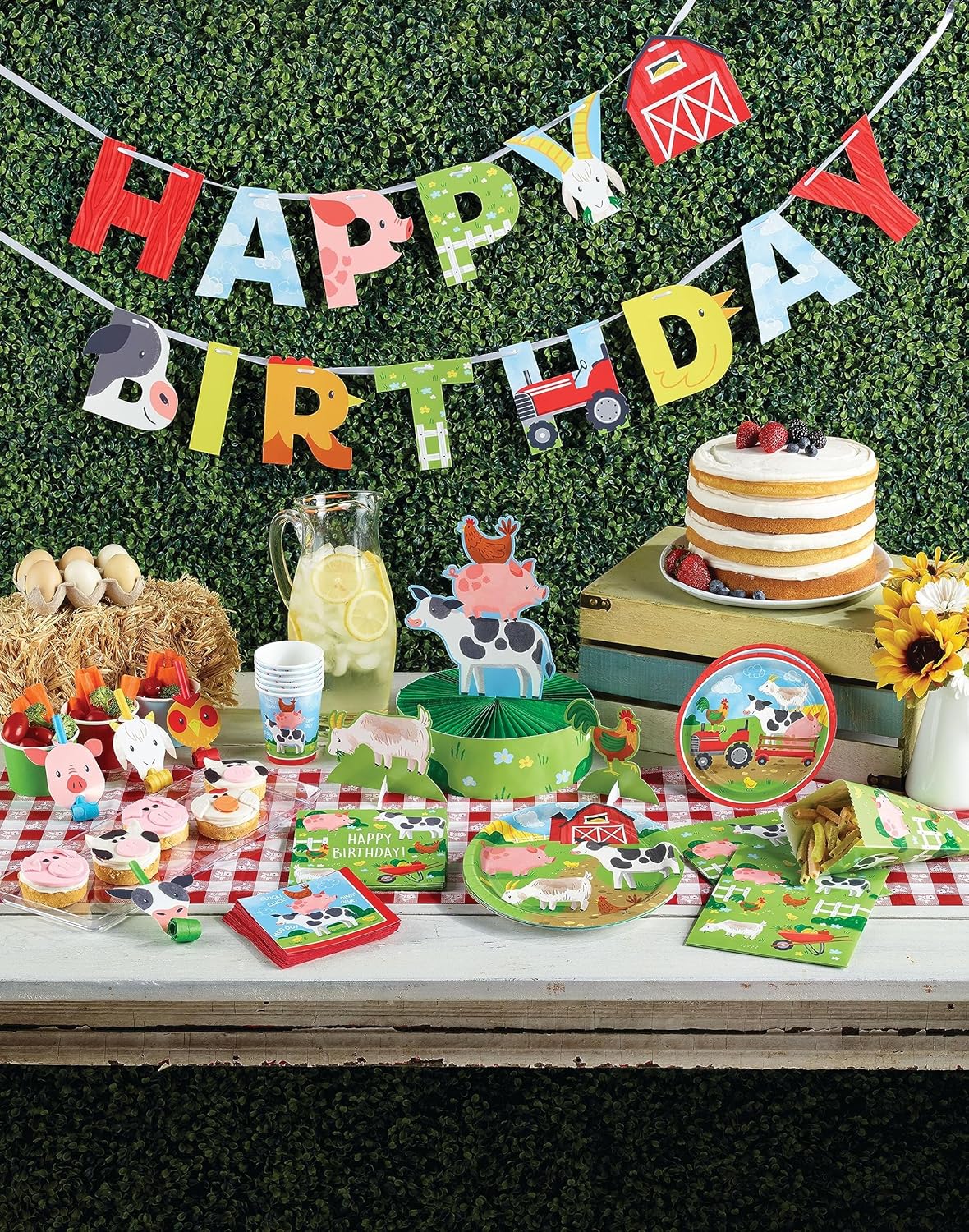 Farm Animals Centerpiece Granja (x1u)