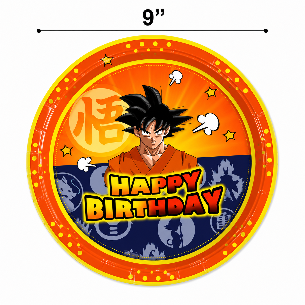Dragon Ball Z Platos 9” (x10u)