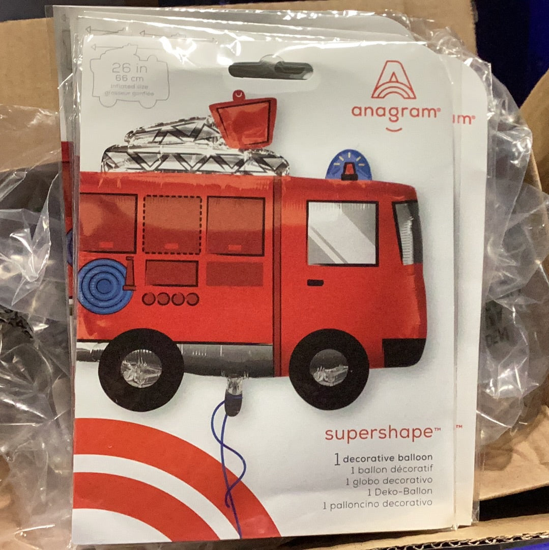 SUPER SHAPE FIRE TRUCK