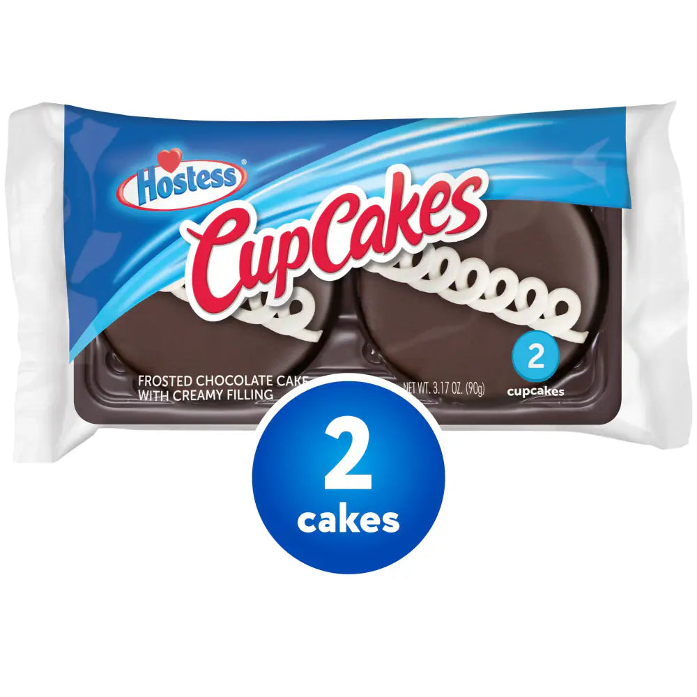 Hostess Chocolate Cupcakes 3.17oz