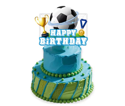 Cake Topper Soccer Classic (x1)