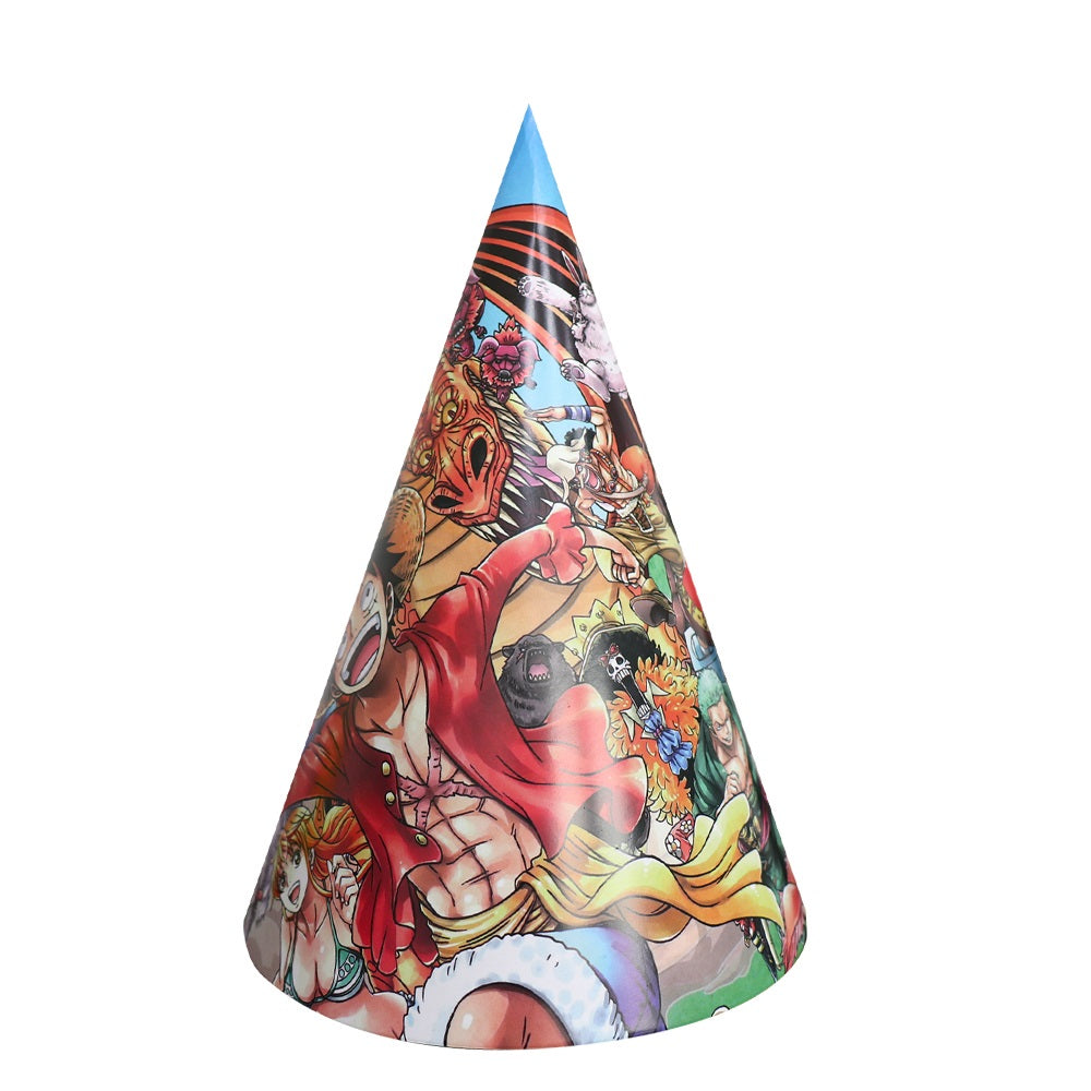 One Piece Paper Hat (x10u)