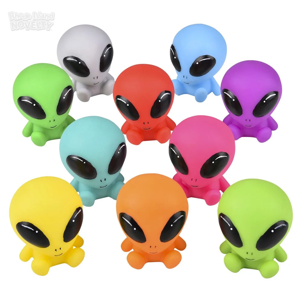Alien galáctico de goma (6.5 cm)